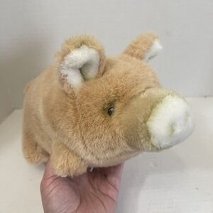 Vtg Kamar Pig Plush 12” Stuffed Animal HTF Korea